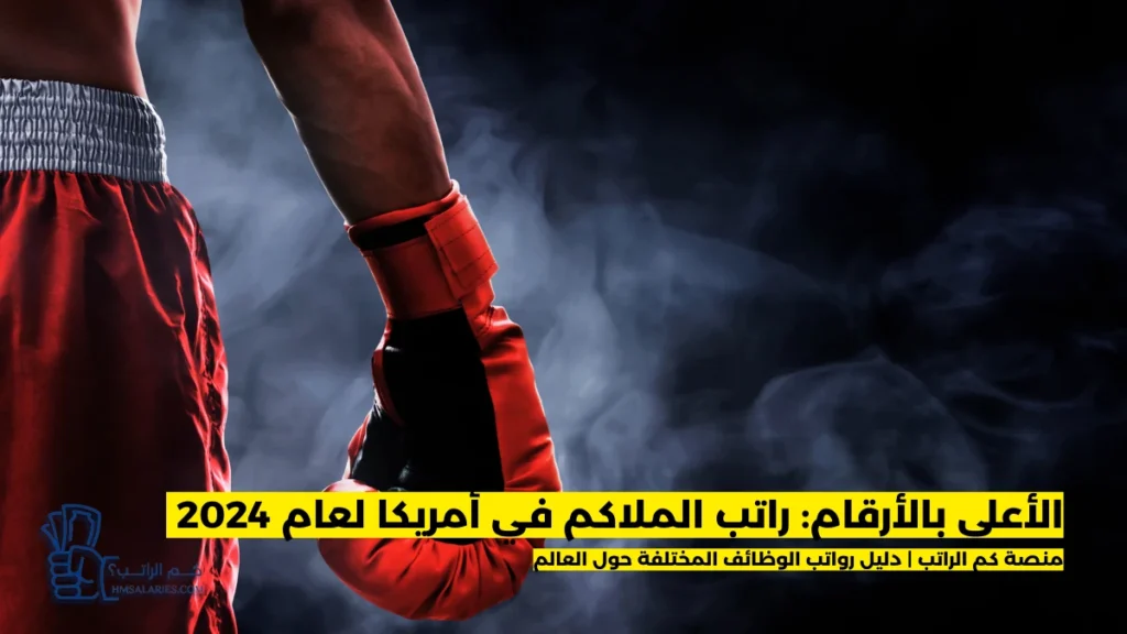 راتب الملاكم في أمريكا