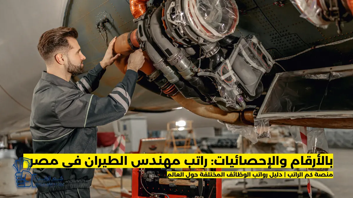 راتب مهندس الطيران في مصر