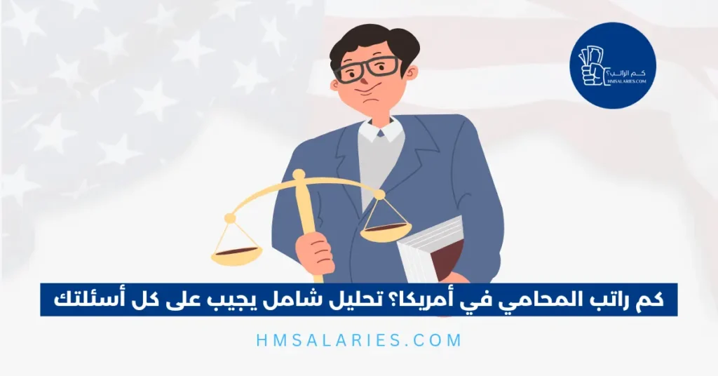 كم راتب المحامي في أمريكا