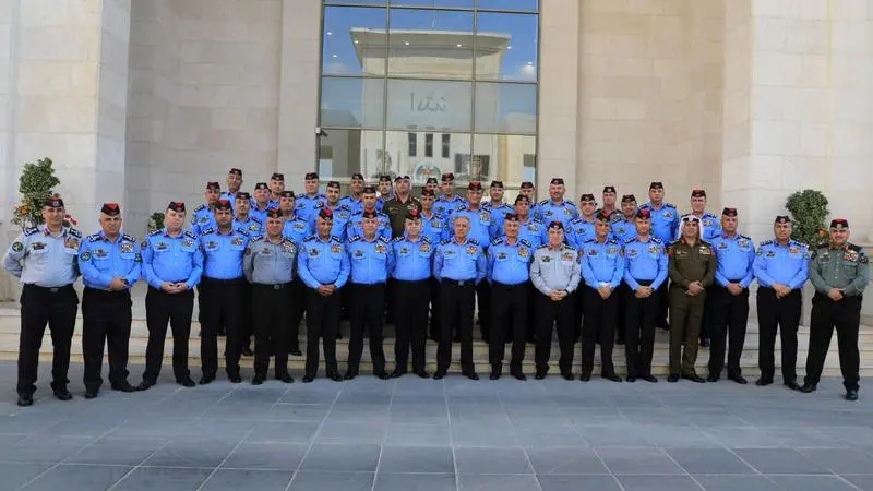 ما هي رتب الأمن العام الأردني بالترتيب؟